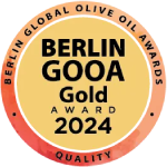 berlin 2024 olive oil award badge