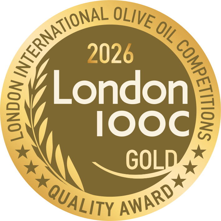 london 2026 olive oil award badge